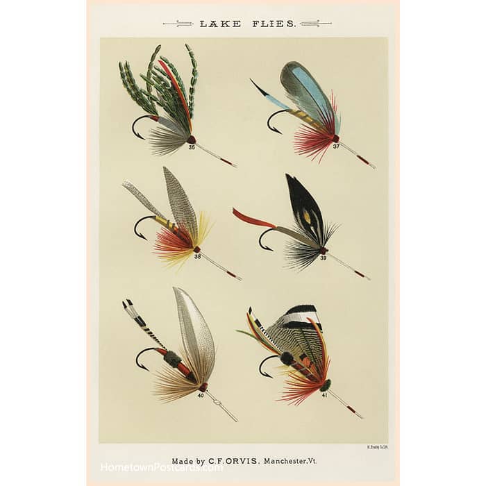 Lake Flies 2 from Favorite Flies and Their Histories by Mary Orvis ...